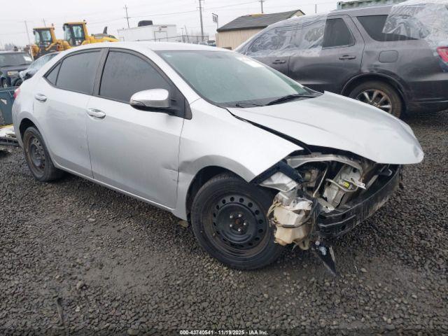  Salvage Toyota Corolla