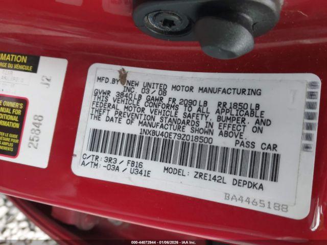 Toyota Corolla Le Image 10