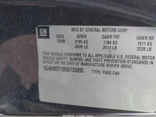 Buick Lucerne Cxl Special Edition Image 8