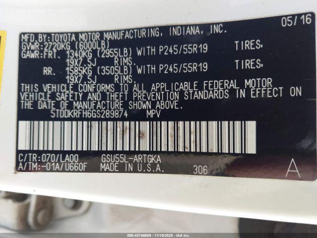 Toyota Highlander Limited V6 Image 8